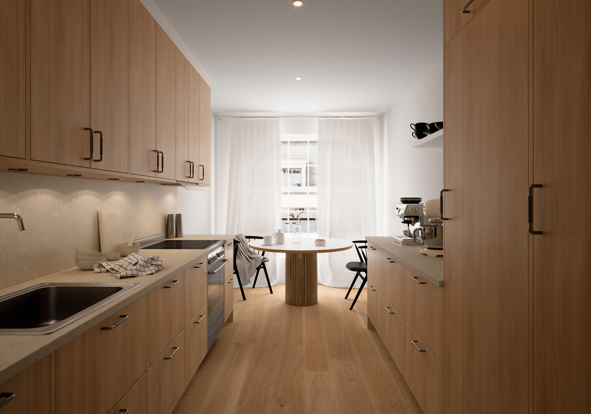 Stilrent modernt i ek